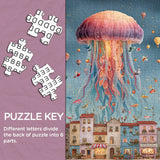Jelly Town Puzzle mit 1000 Teilen