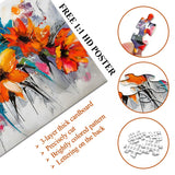 Buntes Blumen-Charme-Puzzle, 1000 Teile