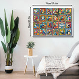 Colorful Bird Patchwork Jigsaw Puzzle 1000 Pieces