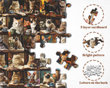 Coffee Cats Jigsaw Puzzle 1000 Pieces