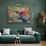 Flower & Hummingbird Jigsaw Puzzle 1000 Pieces