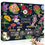 The Most Popular Flower Jigsaw Puzzle 1000 Pieces