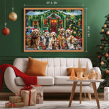 Animal Christmas Party Jigsaw Puzzle 1000 Pieces