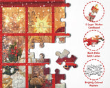 Christmas Santa 2024 Holiday Jigsaw Puzzles 1000 Pieces