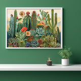 Vintage Cactus Jigsaw Puzzle 1000 Pieces