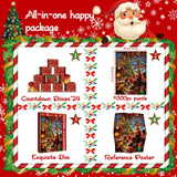 Cheerful Chalet Advent Calendar Jigsaw Puzzle 1000 Pieces