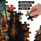 Skeleton Witch Jigsaw Puzzle 1000 Pieces