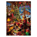 Cheerful Chalet Advent Calendar Jigsaw Puzzle 1000 Pieces