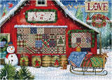 Christmas Quilts Jigsaw Puzzle 1000 Pieces