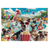 Pooch Pool Party Jigsaw Puzzle 1000 Pieces