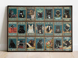 Whimsical Cat Jigsaw Puzzle 1000 Pieces