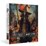 Skeleton Witch Jigsaw Puzzle 1000 Pieces