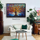 Mosaic Tree of Life Jigsaw Puzzle 1000 Pieces