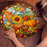 Pumpkins & Sunflowers Jigsaw Puzzle 1000 Pieces