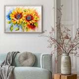 Blooming Sunflowers Jigsaw Puzzle 1000 Pieces