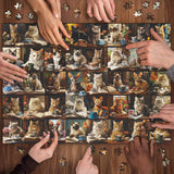 Coffee Cats Jigsaw Puzzle 1000 Pieces