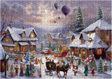 Winter Wonderland Advent Calendar Jigsaw Puzzle 1000 Pieces