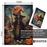 Skeleton Witch Jigsaw Puzzle 1000 Pieces