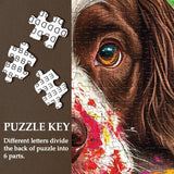 Puppy Painter Jigsaw Puzzle 1000 Pieces