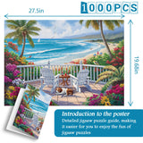 Beach Theme Summer Jigsaw Puzzle 1000 Pieces