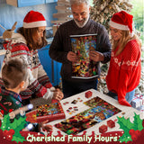 Cheerful Chalet Advent Calendar Jigsaw Puzzle 1000 Pieces