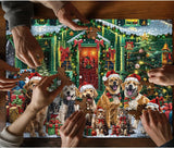 Animal Christmas Party Jigsaw Puzzle 1000 Pieces