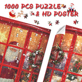 Christmas Santa 2024 Holiday Jigsaw Puzzles 1000 Pieces