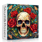 SKull & Roses Jigsaw Puzzle 1000 Pieces