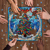 Christmas Tree Jigsaw Puzzle 1000 Pieces