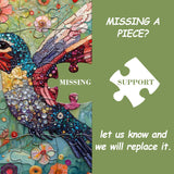 Flower & Hummingbird Jigsaw Puzzle 1000 Pieces