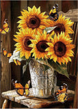 Sunflower Glow Jigsaw Puzzle 1000 Pieces