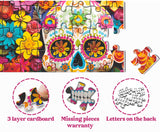 Floral Skull Jigsaw Puzzle 1000 Pieces