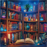 Spellbound Library Night Jigsaw Puzzle 1000 Pieces