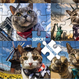 Meow Global Selfie Jigsaw Puzzle 1000 Pieces