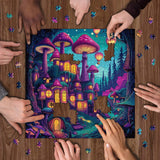 Magic Mushroom Castle Jigsaw Puzzles 1000 Pieces