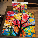 Autumn Leaf Collage Jigsaw Puzzle 1000 Pieces