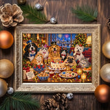 Weihnachten Pet Party Puzzle 1000 Stück