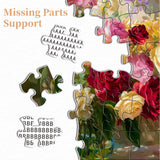 Puzzle con bouquet illuminato dal sole, 1000 pezzi