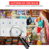 Teatime Canal Cottage Jigsaw Puzzle 1000 Pieces