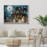 Ghostly Night Home Jigsaw Puzzle 1000 Pieces