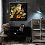 Puzzle en bois Feuille & Colibri 1000 pièces