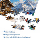 Skiers' Mountain Retreat Puzzle 1000 Stück
