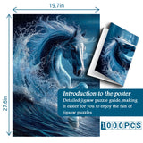 Puzzle Cheval de Surf 1000 Pièces