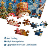 Patchwork Snow Pals Jigsaw Puzzle 1000 Pieces