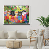 Patchwork-Welpen-Puzzle 1000 Teile