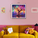 Glow Rainbow Tree Jigsaw Puzzle 1000 Pieces