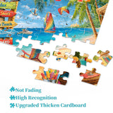 Puzzle per vacanze al mare da 1000 pezzi