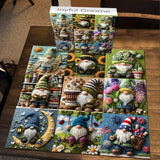 Fröhliches Gnome-Puzzle mit 1000 Teilen