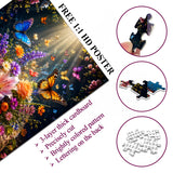 Book Blooms & Butterflies Jigsaw Puzzle 1000 Pieces
