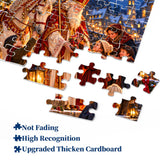 Riverside Winter Blessing Jigsaw Puzzle 1000 Pieces